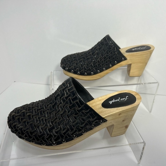 Free People Adelaide Distressed Clog Womens size 39 - Picture 3 of 12